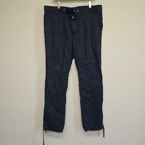 RLX Ralph Lauren Parachute Pants Mens 35x32 Blue Utility Gorpcore Techwear